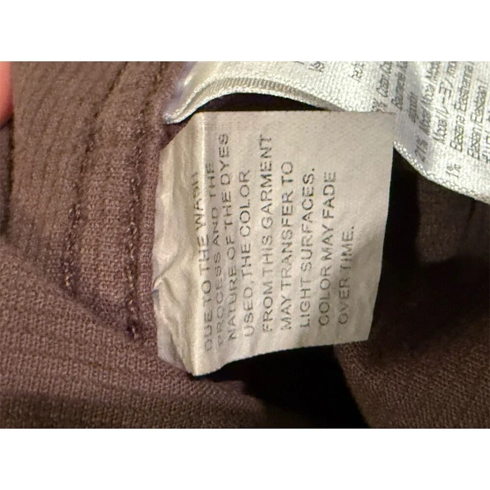 J.Crew Pants Womens Size 31 Brown High Rise Straight Leg Patch Pockets - Picture 8 of 8